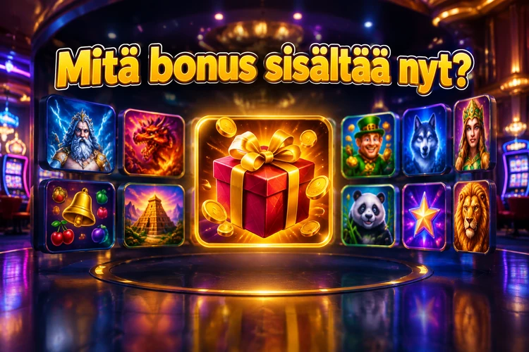 Mitä bonus sisältää nyt?
