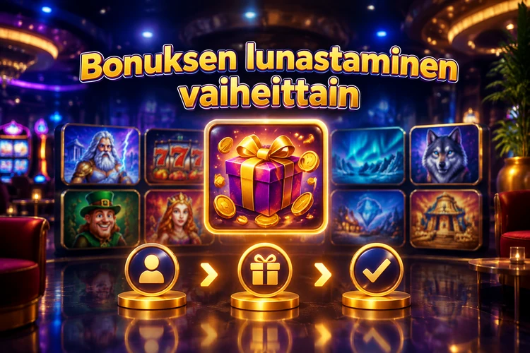 Bonuksen lunastaminen vaiheittain
