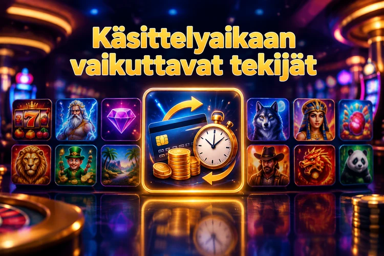 Käsittelyaikaan vaikuttavat tekijät